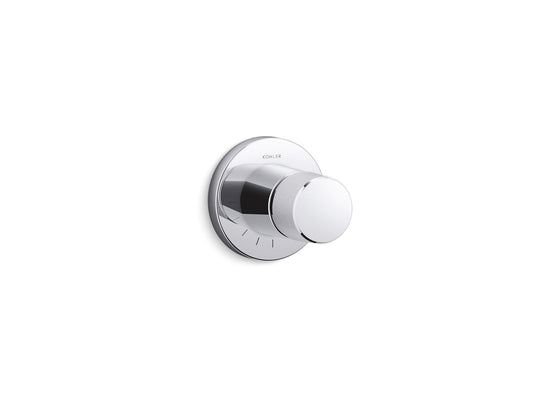 KOHLER K-T78025-8-CP Components MasterShower volume control valve trim with Oyl handle - Polished Chrome