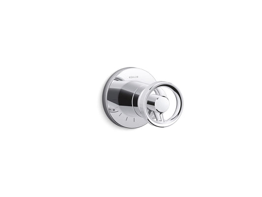 KOHLER K-T78025-9-CP Components Mastershower Volume Control Valve Trim With Industrial Handle In Polished Chrome