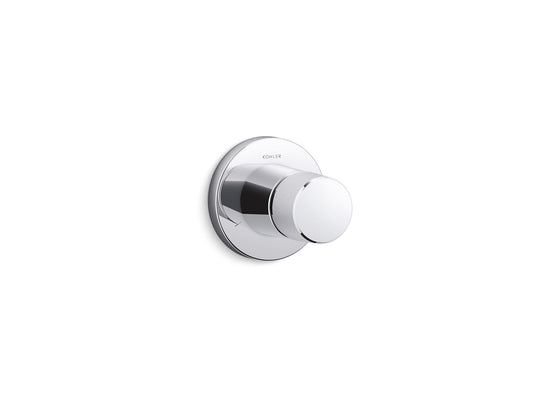 KOHLER K-T78026-8-CP Components Mastershower Transfer Valve Trim With Oyl Handle In Polished Chrome