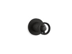 KOHLER K-T78026-9-BL Components Mastershower Transfer Valve Trim With Industrial Handle - Matte Black