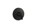 KOHLER K-T78027-4-BL Components Mastershower Temperature Control Valve Trim With Lever Handle - Matte Black
