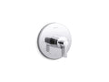 KOHLER K-T78027-4-CP Components Mastershower Temperature Control Valve Trim With Lever Handle - Polished Chrome