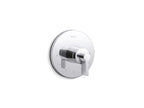 KOHLER K-T78027-4-CP Components Mastershower Temperature Control Valve Trim With Lever Handle - Polished Chrome