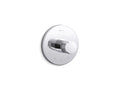 KOHLER K-T78027-8-CP Components Mastershower Temperature Control Valve Trim With Oyl Handle - Polished Chrome