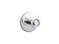 KOHLER K-T78027-9-CP Components Mastershower Temperature Control Valve Trim With Industrial Handle - Polished Chrome