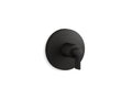 KOHLER K-TS78015-4-BL Components Rite-Temp Valve Trim With Lever Handle - Matte Black