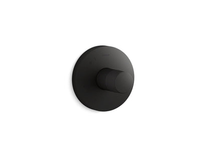 KOHLER K-TS78015-8-BL Components Rite-Temp valve trim with Oyl handle - Matte Black
