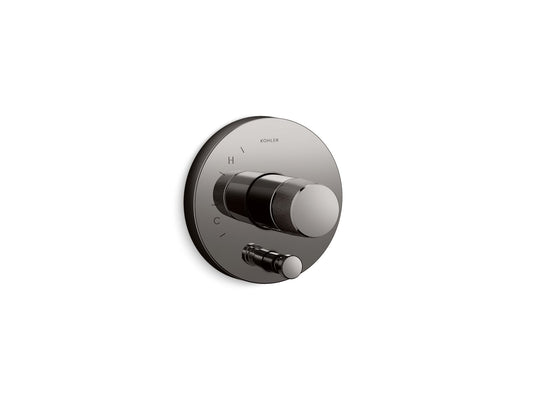 Kohler K-T78016-8-TT Components Rite-Temp Valve Trim With Oyl Handle And Diverter In Vibrant Titanium