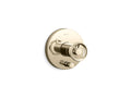 KOHLER K-T78016-9-AF Components Rite-Temp Valve Trim With Industrial Handle And Diverter - Vibrant French Gold