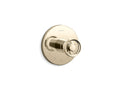 KOHLER K-T78027-9-AF Components Mastershower Temperature Control Valve Trim With Industrial Handle - Vibrant French Gold