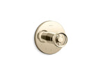 KOHLER K-T78027-9-AF Components Mastershower Temperature Control Valve Trim With Industrial Handle - Vibrant French Gold