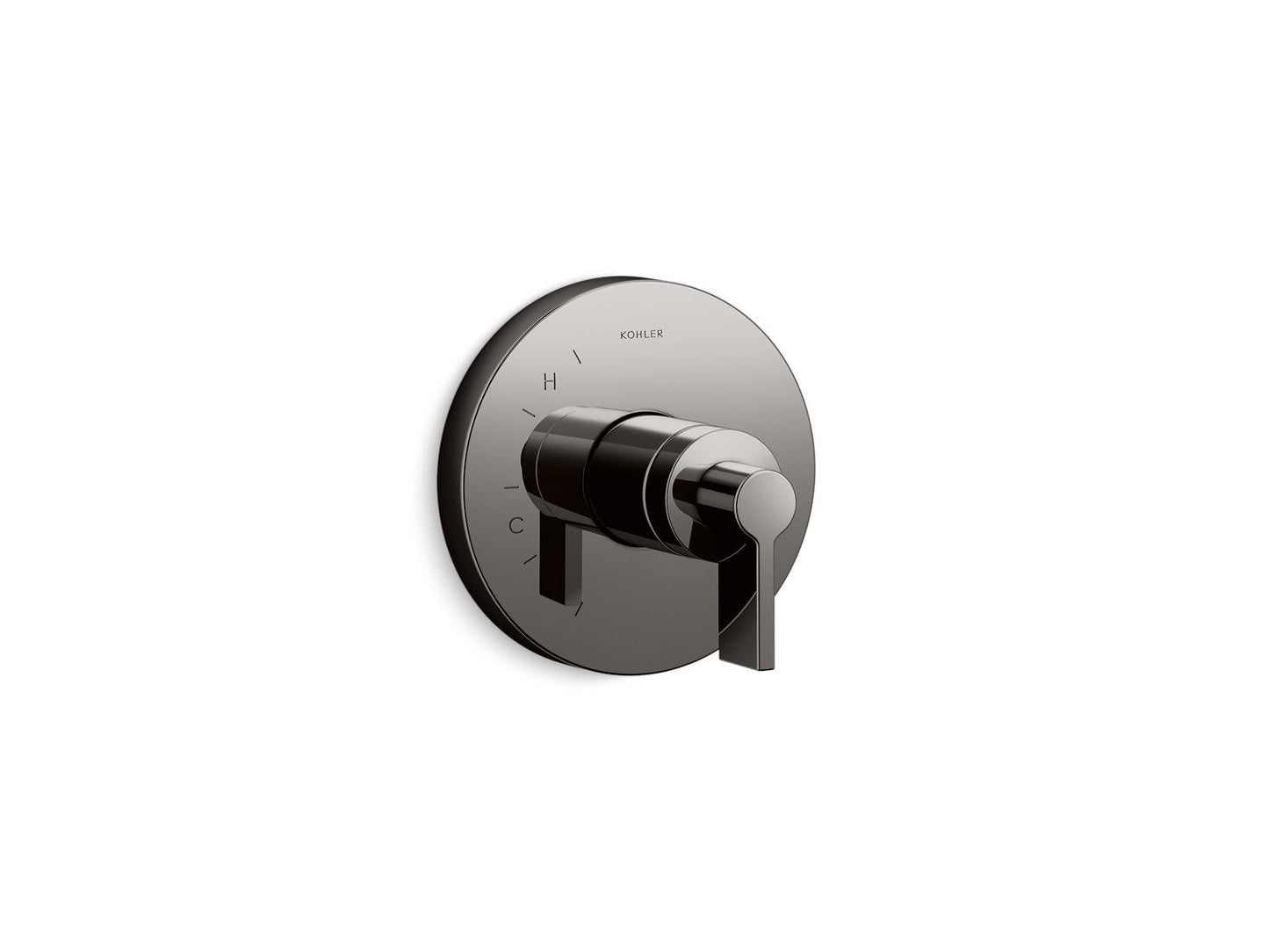 Kohler K-TS78015-4-TT Components Rite-Temp Valve Trim With Lever Handle In Vibrant Titanium