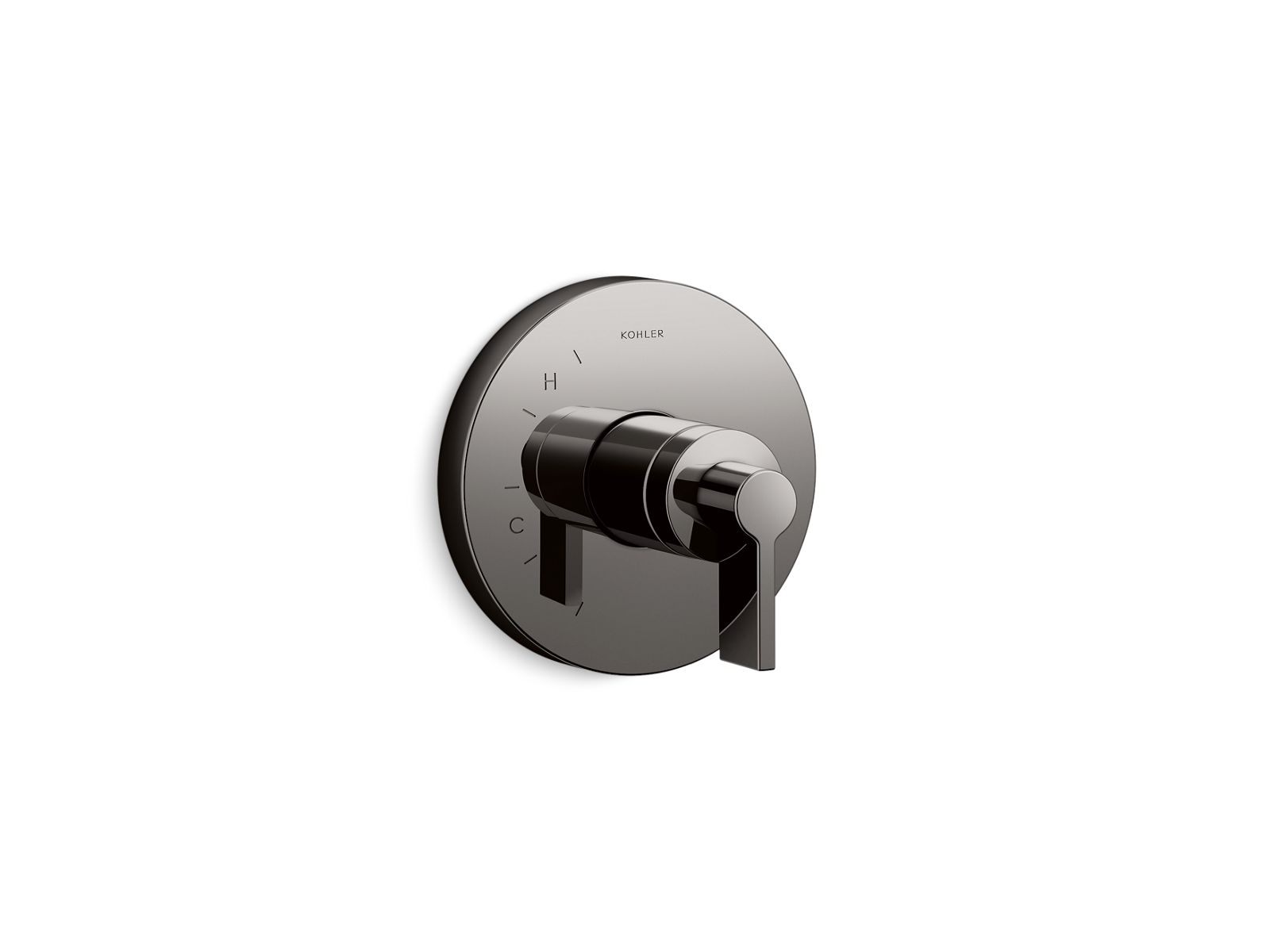 KOHLER K-TS78015-4-TT Components Rite-Temp Valve Trim With Lever Handle - Vibrant Titanium