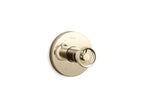 KOHLER K-TS78015-9-AF Components Rite-Temp Valve Trim With Industrial Handle - Vibrant French Gold