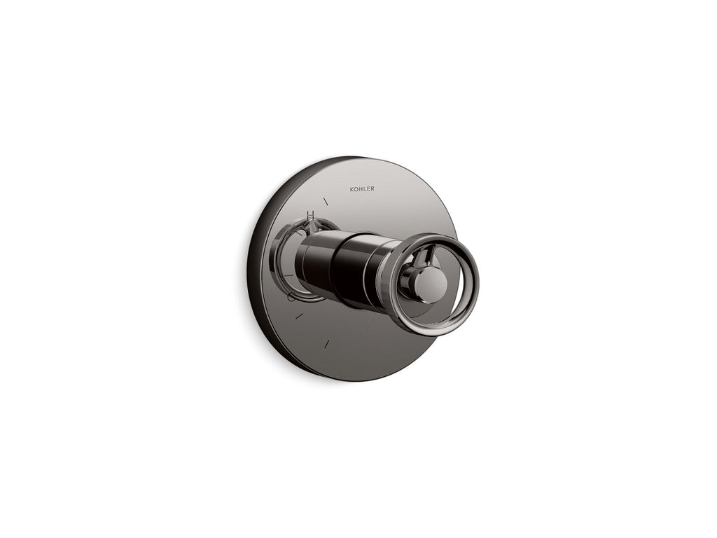 KOHLER K-TS78015-9-TT Components Rite-Temp Valve Trim With Industrial Handle - Vibrant Titanium