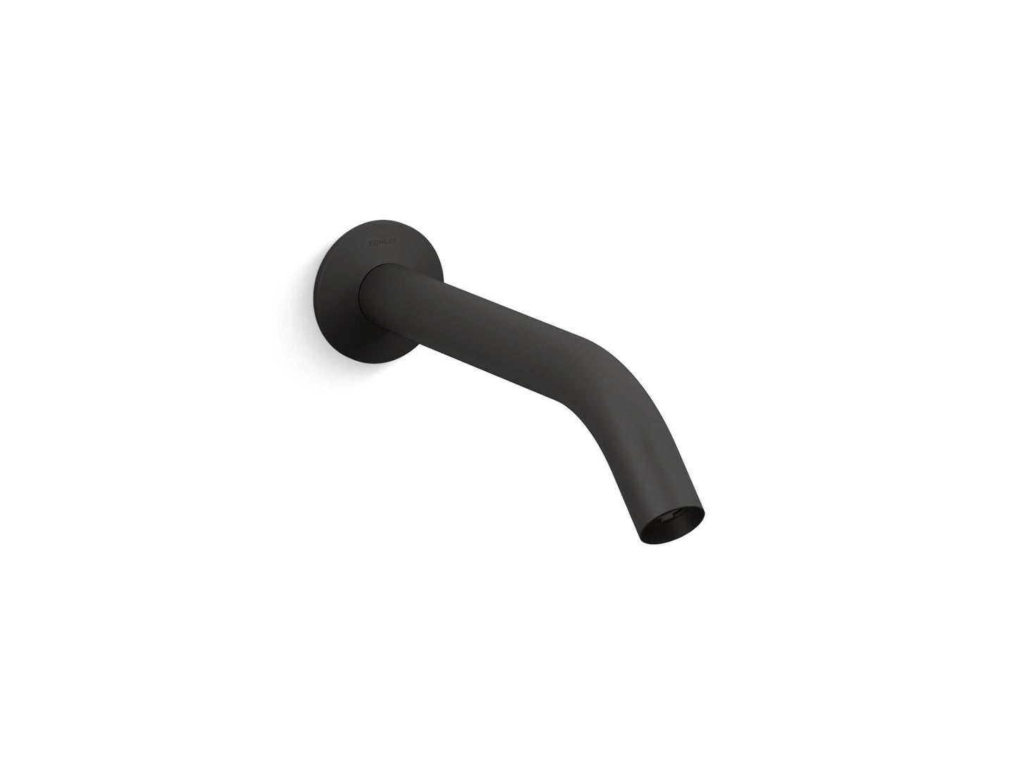 KOHLER K-77999-BL Components Wall-Mount Bath Spout In Matte Black