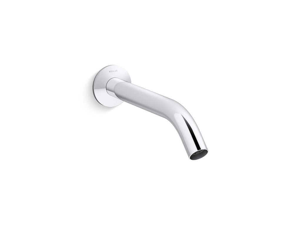 KOHLER K-77999-BL Components Wall-Mount Bath Spout - Matte Black
