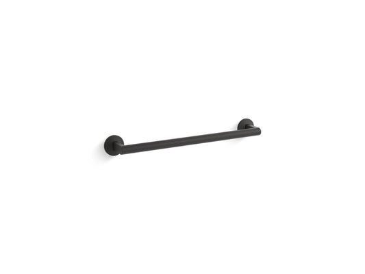 KOHLER K-78372-BL Components 18" Towel Bar In Matte Black