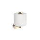 KOHLER K-78383-AF Components Vertical Toilet Paper Holder In Vibrant French Gold