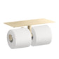 KOHLER K-78384-AF Components Covered Double Toilet Paper Holder In Vibrant French Gold