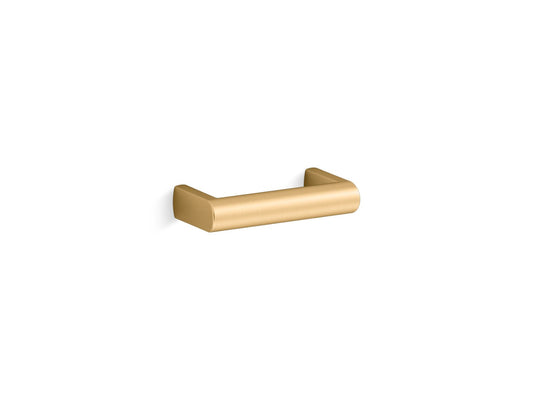 KOHLER K-78386-2MB Components 3" Cabinet Pull In Vibrant Brushed Moderne Brass