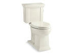 KOHLER K-3950-RA-96 Tresham Two-Piece Elongated Toilet, 1.28 Gpf - Biscuit
