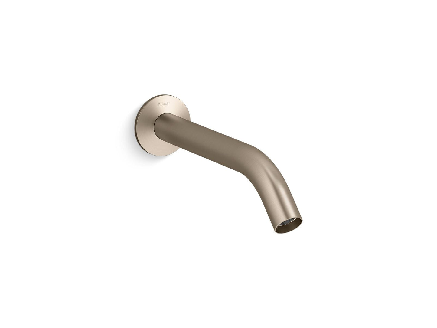 KOHLER K-77999-BV Components Wall-Mount Bath Spout In Vibrant Brushed Bronze