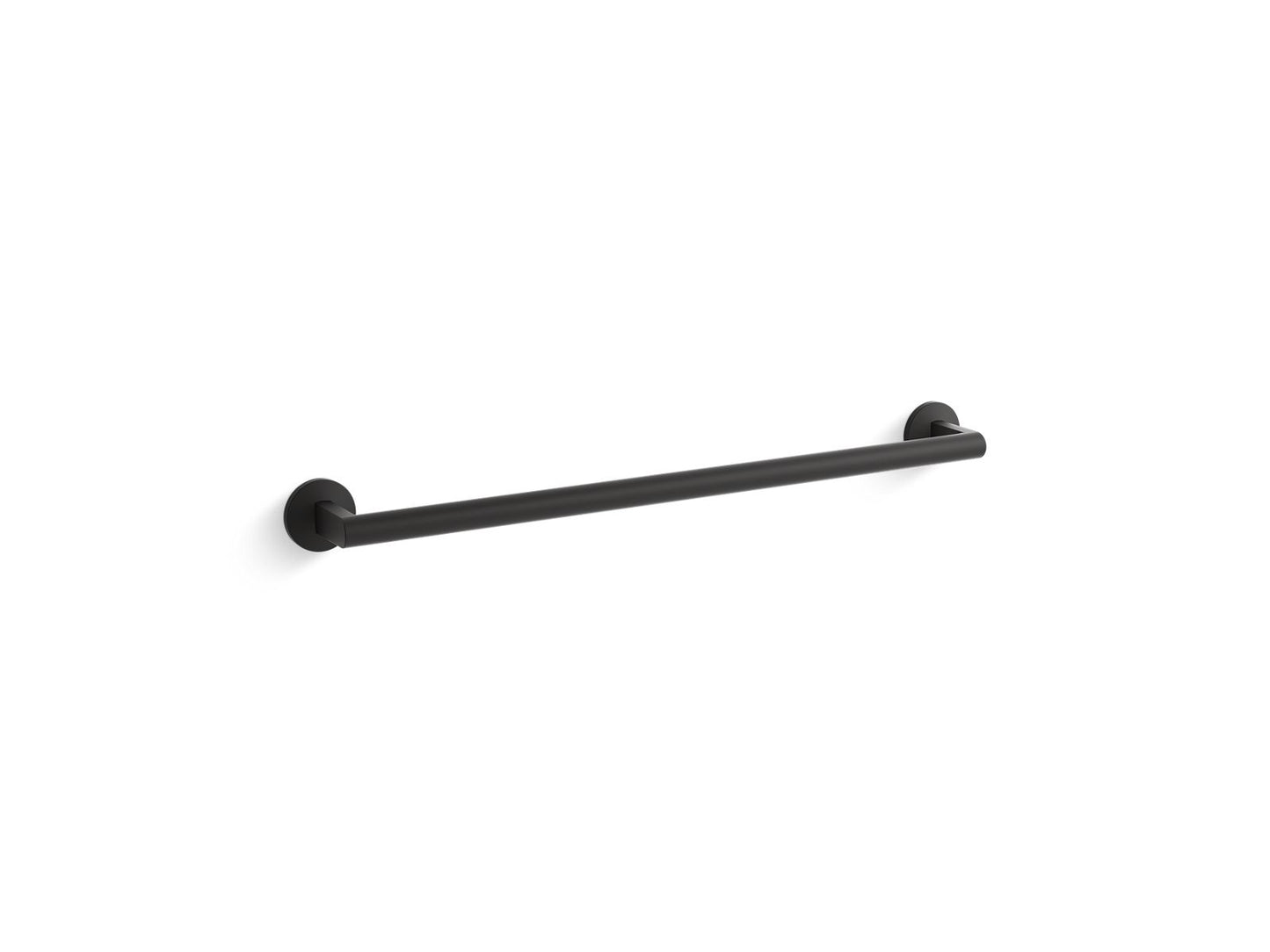 KOHLER K-78373-BL Components 24" Towel Bar In Matte Black