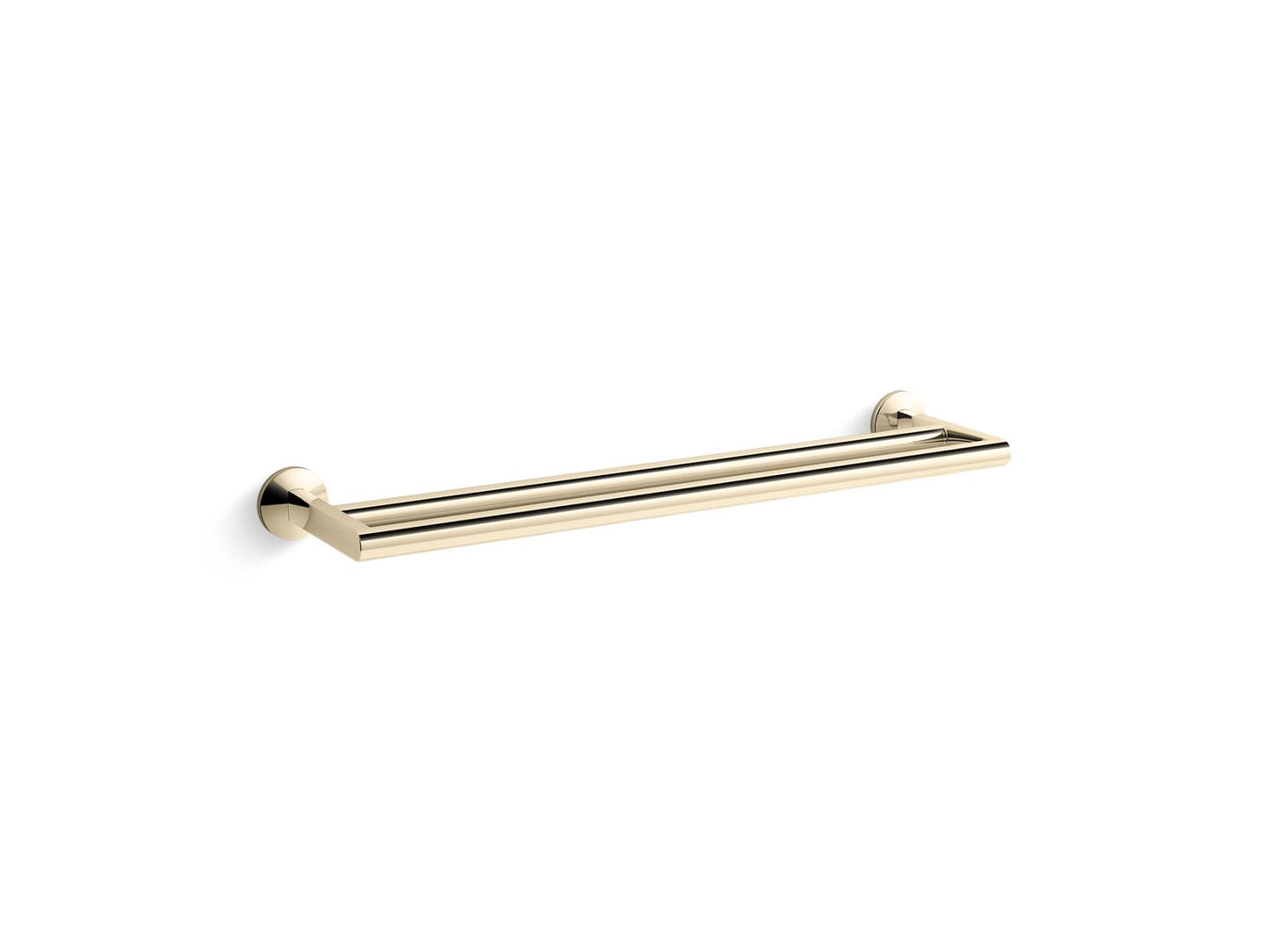 KOHLER K-78375-AF Components Double Towel Bar In Vibrant French Gold