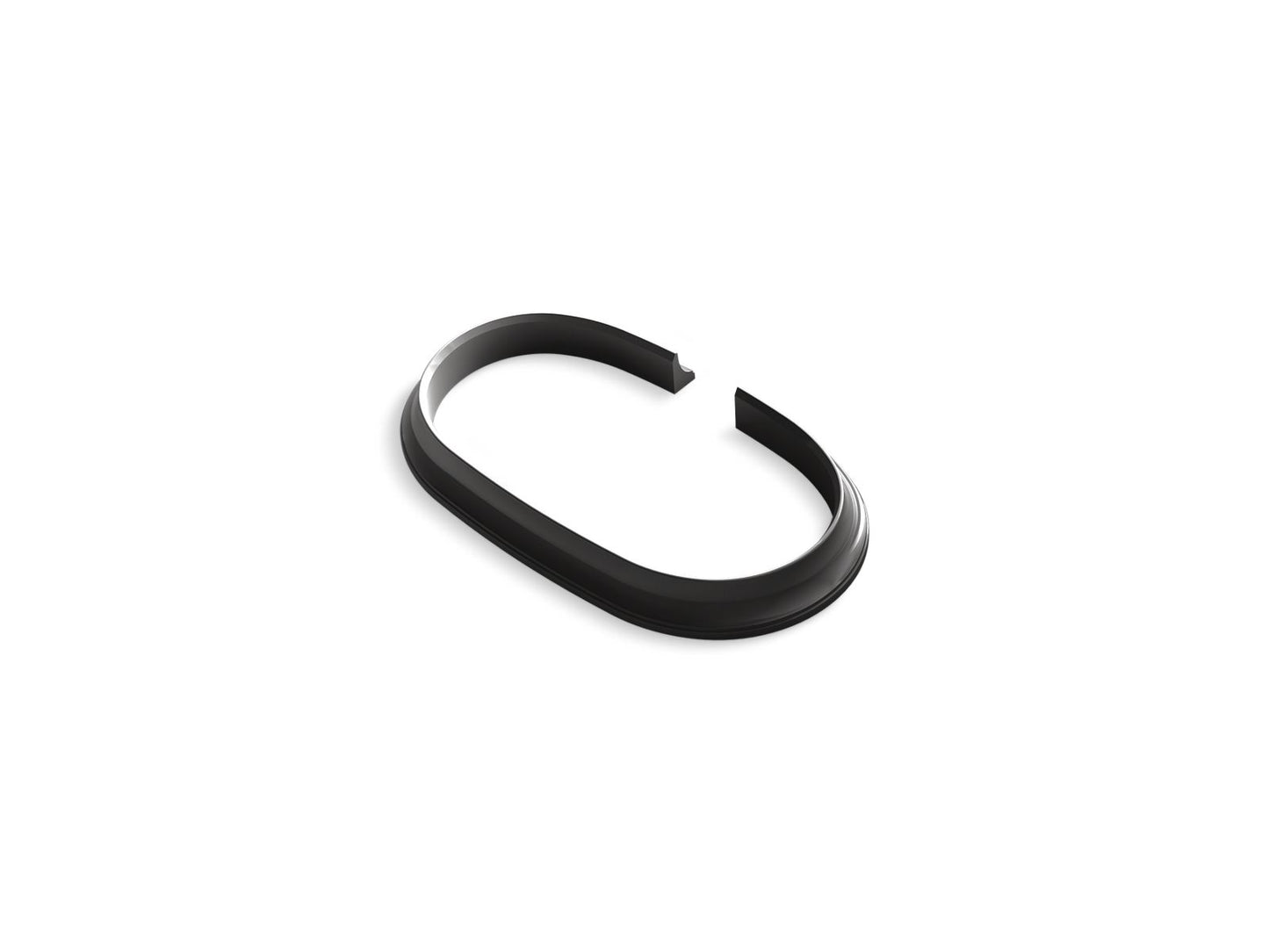 KOHLER K-20027-7 Artifacts Bath base for freestanding bath - Black Black