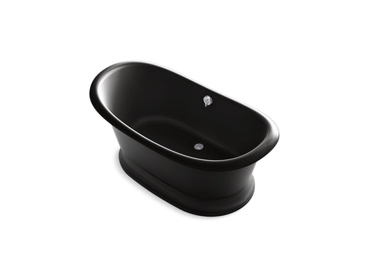 KOHLER K-21000-P5-7 Artifacts 66-1/4" X 32-1/2" Freestanding Bath In Black Black