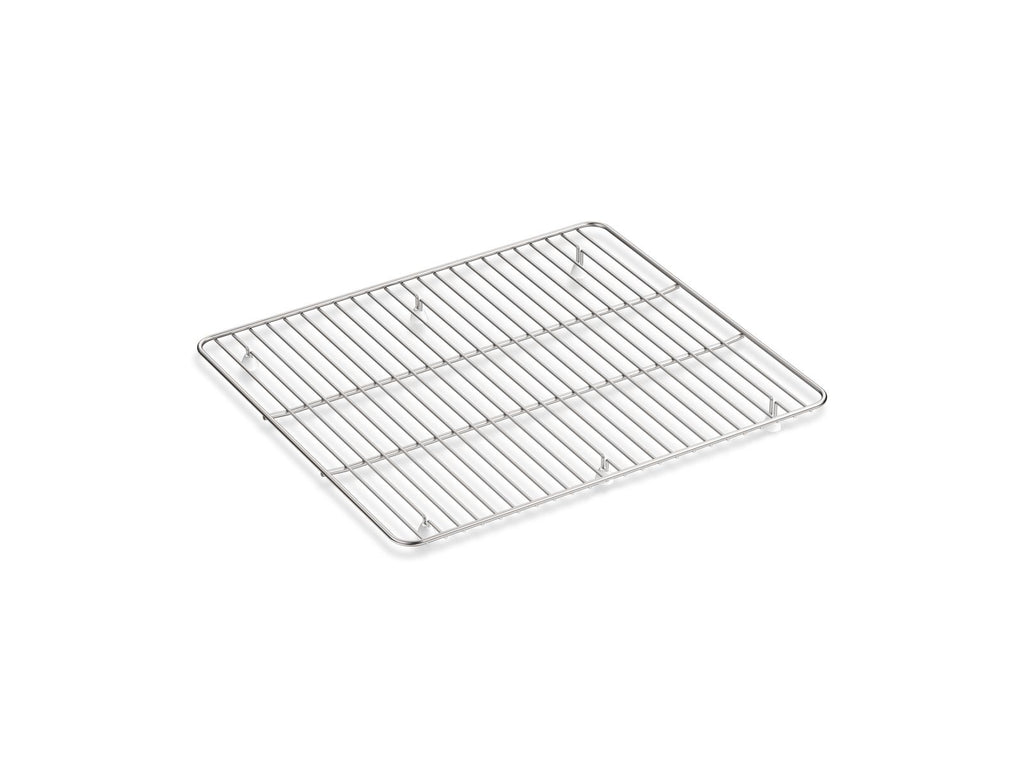 KOHLER K-6109-ST Kennon Large Stainless Steel Sink Rack, 17-3/4" X 15-9/16" - Stainless Steel