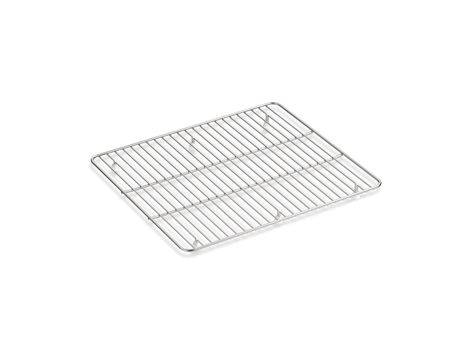 KOHLER K-6109-ST Kennon Large Stainless Steel Sink Rack, 17-3/4" X 15-9/16" - Stainless Steel