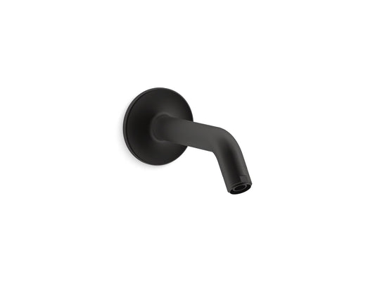 KOHLER K-933-BL Purist Shower arm and flange - Matte Black