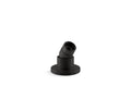 KOHLER K-977-BL Stillness Deck-Mount Handshower Holder With Hoses - Matte Black