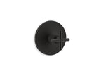 KOHLER K-T14488-3-BL Purist Mastershower Temperature Control Valve Trim With Cross Handle - Matte Black