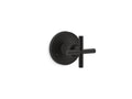 KOHLER K-T14491-3-BL Purist Mastershower Transfer Valve Trim With Cross Handle - Matte Black