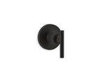 KOHLER K-T14491-4-BL Purist Mastershower Transfer Valve Trim With Lever Handle - Matte Black