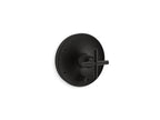 KOHLER K-T14501-3-BL Purist Rite-Temp Valve Trim With Push-Button Diverter And Cross Handle - Matte Black