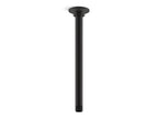 KOHLER K-7392-BL 12" Ceiling-Mount Single-Function Rainhead Arm And Flange - Matte Black