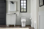 KOHLER K-10349-96 Purewarmth Heated Quiet-Close Elongated Toilet Seat - Biscuit