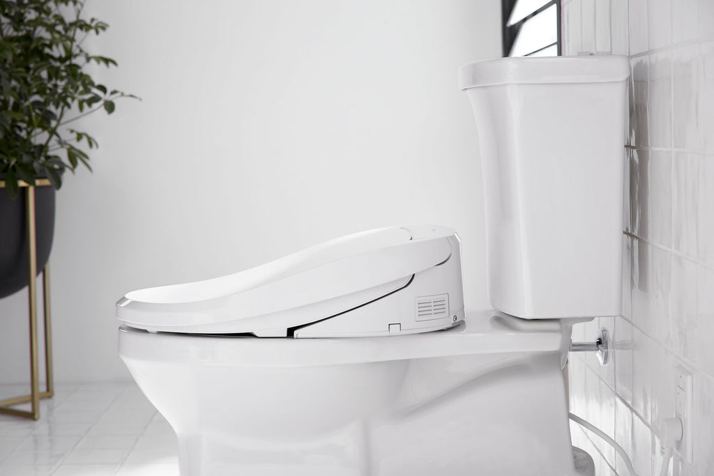 KOHLER K-8298-CR-0 Purewash E820 Elongated Bidet Toilet Seat With Remote Control - White