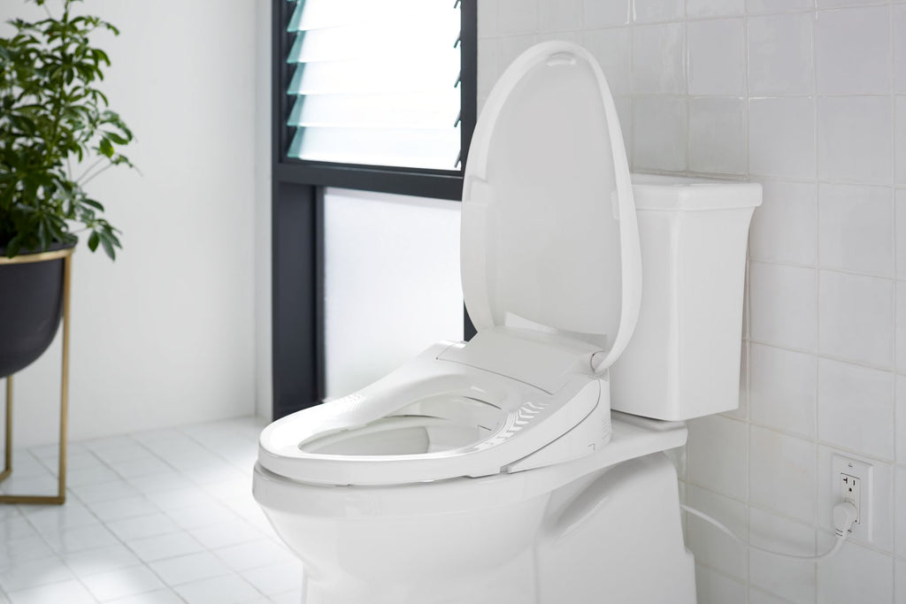 KOHLER K-8298-CR-0 Purewash E820 Elongated Bidet Toilet Seat With Remote Control - White