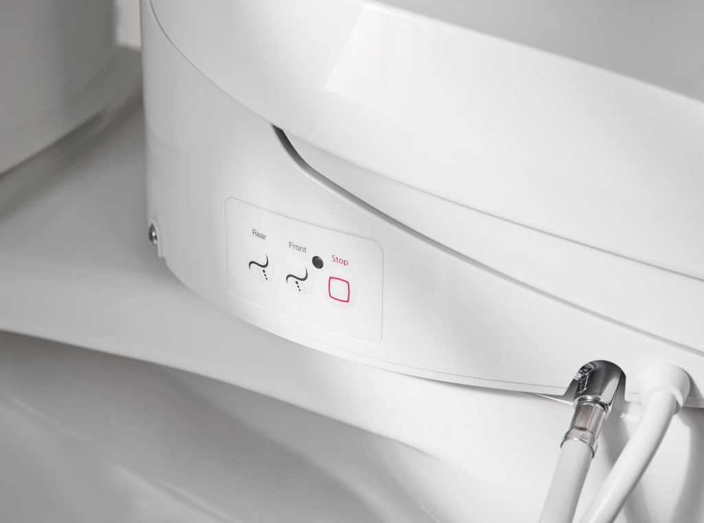 KOHLER K-8298-CR-0 Purewash E820 Elongated Bidet Toilet Seat With Remote Control - White