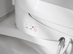 KOHLER K-8298-CR-0 Purewash E820 Elongated Bidet Toilet Seat With Remote Control - White