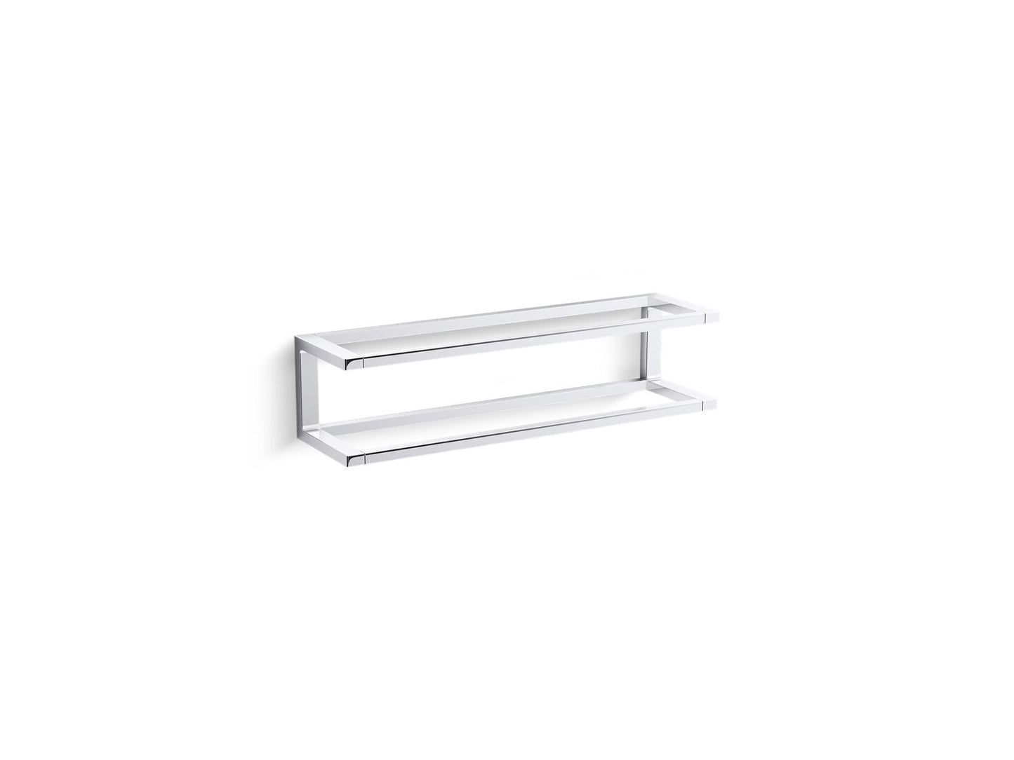 KOHLER K-22561-CP Draft 18" Towel Bar Frame In Polished Chrome