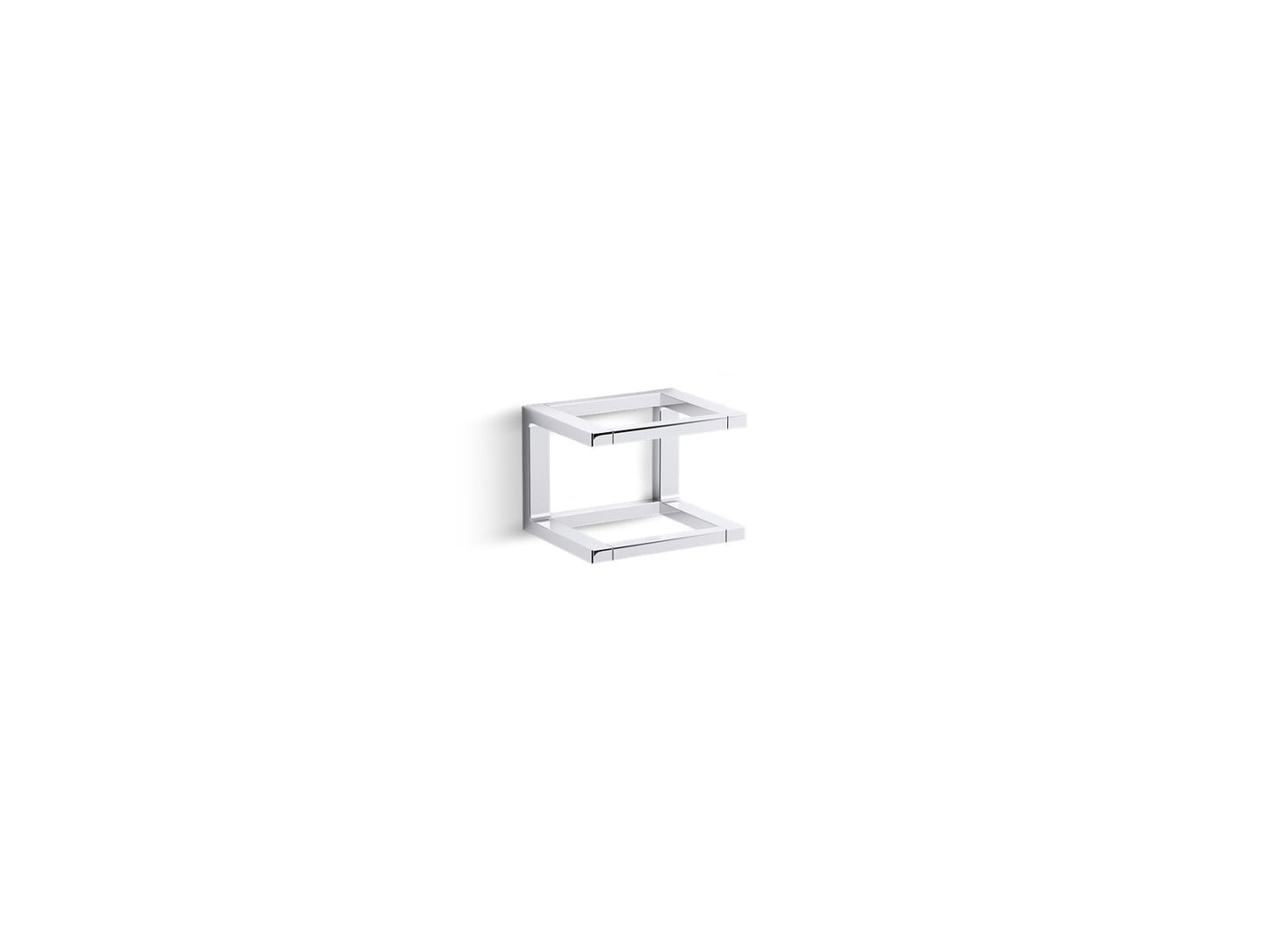 KOHLER K-27354-CP Draft 6" Towel Bar Frame In Polished Chrome