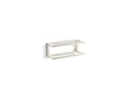 KOHLER K-27353-SN Draft 12" Towel Bar Frame In Vibrant Polished Nickel