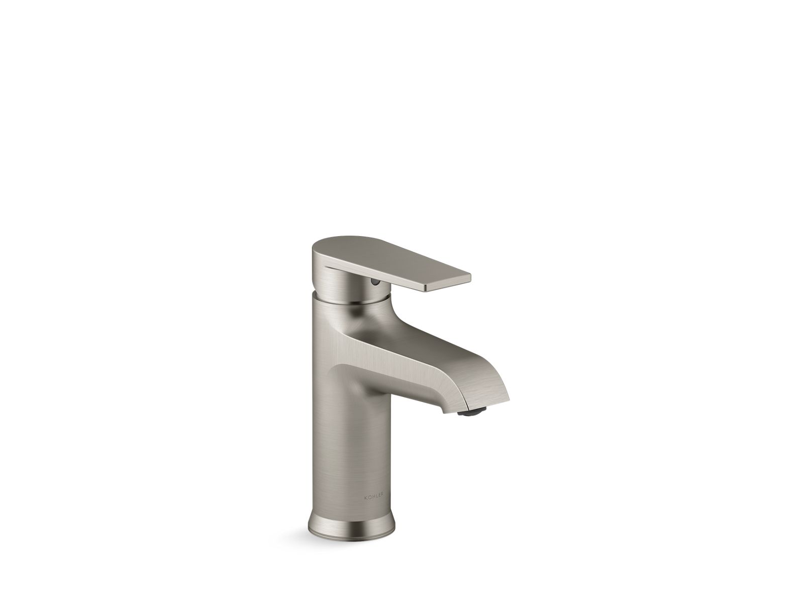 KOHLER K-37891-4-BN Hint Single-Handle Bathroom Sink Faucet, 1.2 Gpm - Vibrant Brushed Nickel