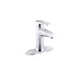 KOHLER K-37892-4-CP Hint Single-Handle Bathroom Sink Faucet, 1.2 Gpm - Polished Chrome